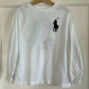 Boys big pony long sleeve tee